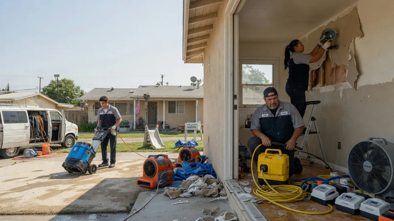 Water Damage Restoration in Easton, TX near me